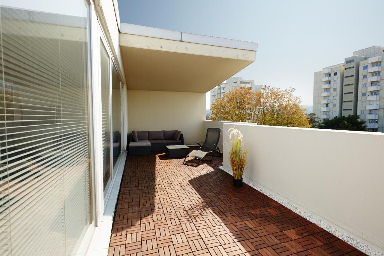 Stylisches Penthouse In Karlsruhe -Durlach Exterior photo